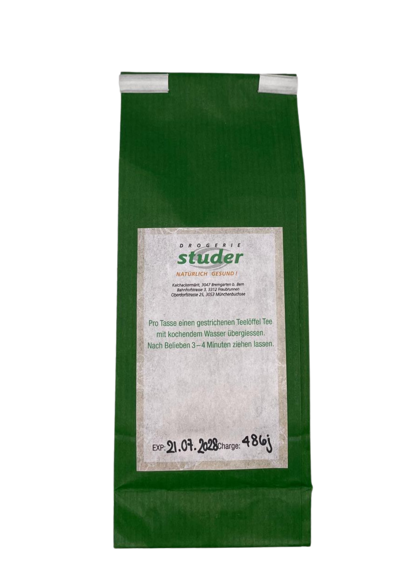 Studer Jasmin Grüntee 100g