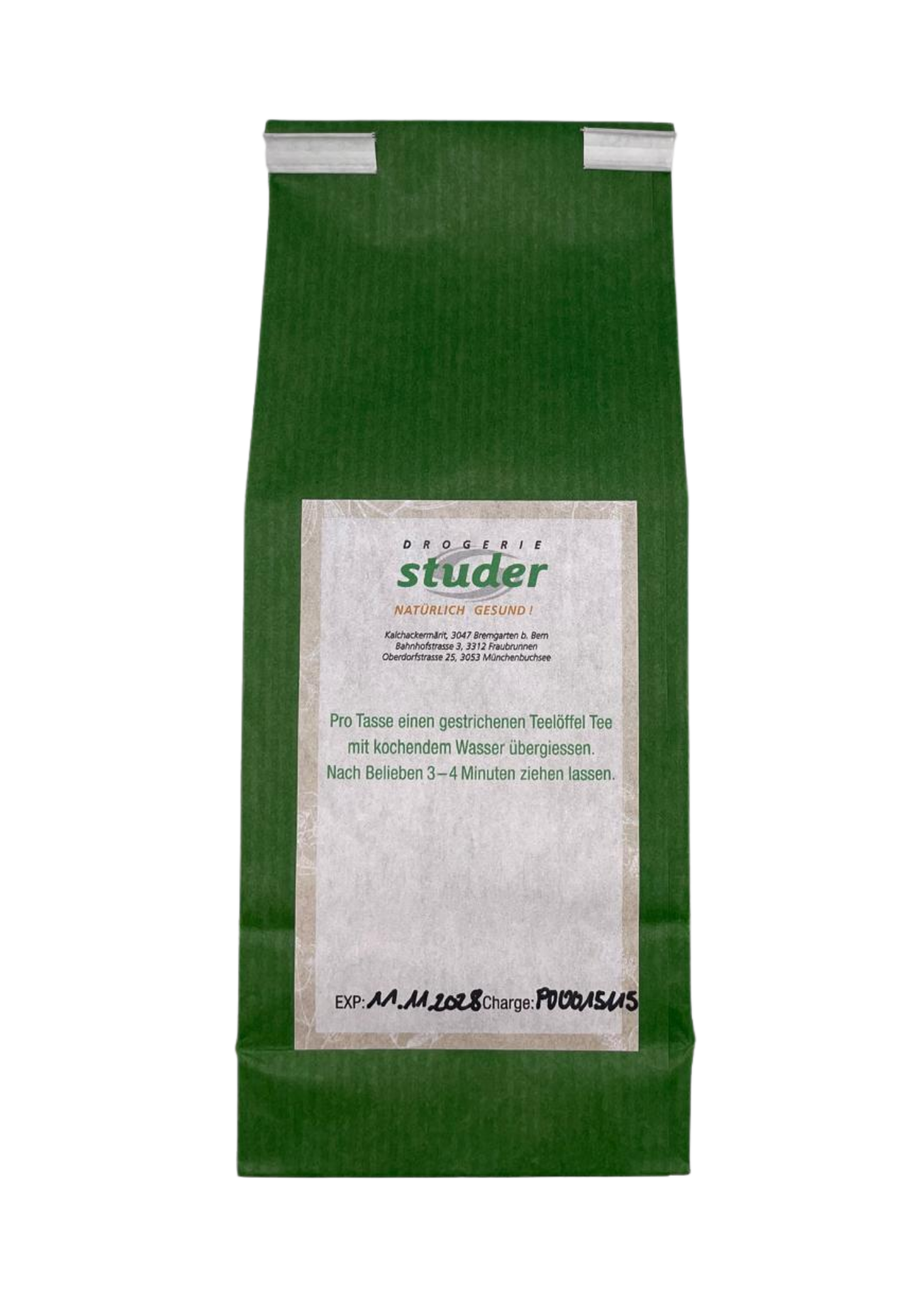 Studer Darjeeling Grüntee 100g