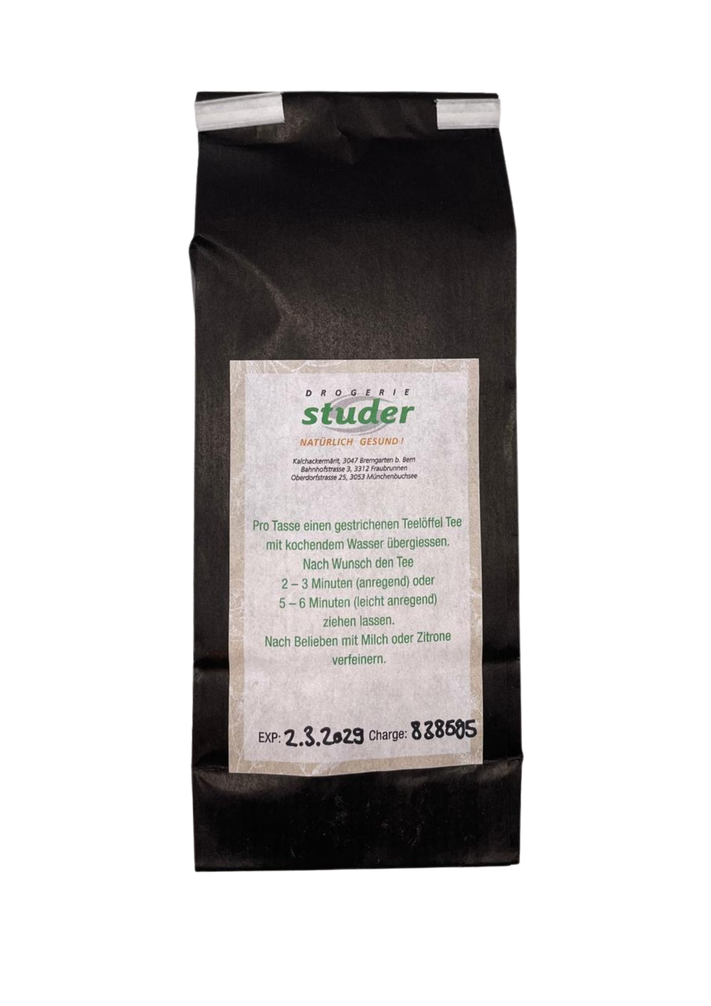 Studer Ceylon Schwarztee 100g