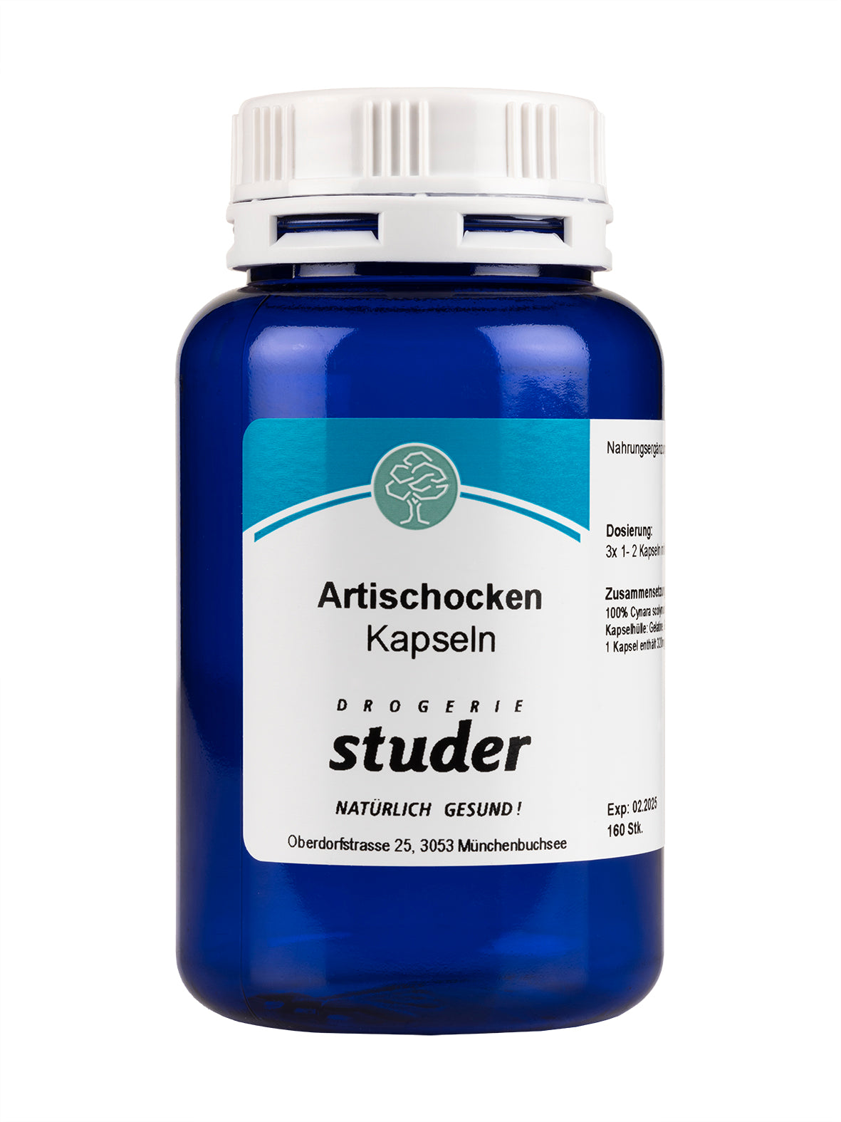 Studer ARTISCHOCKEN KAPSELN 150 STK