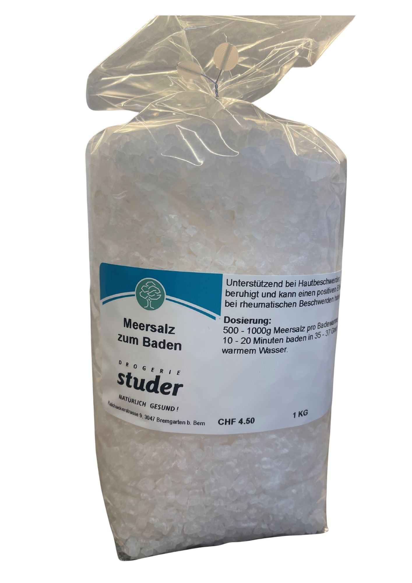 Studer MEERSALZ ZUM BADEN 1KG
