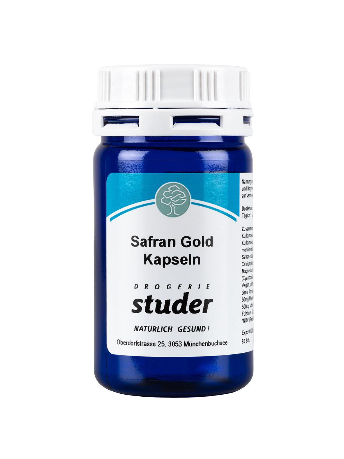 Studer SAFRAN GOLD KAPSELN 80 Stk.
