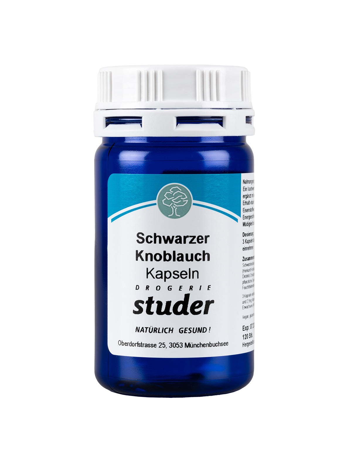 Studer SCHWARZER KNOBLAUCH KAPSELN 120 STK.