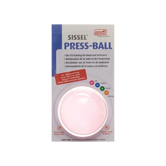 Sissel Press-Ball Strong Rééducation de la Main et de l'Avant-bras